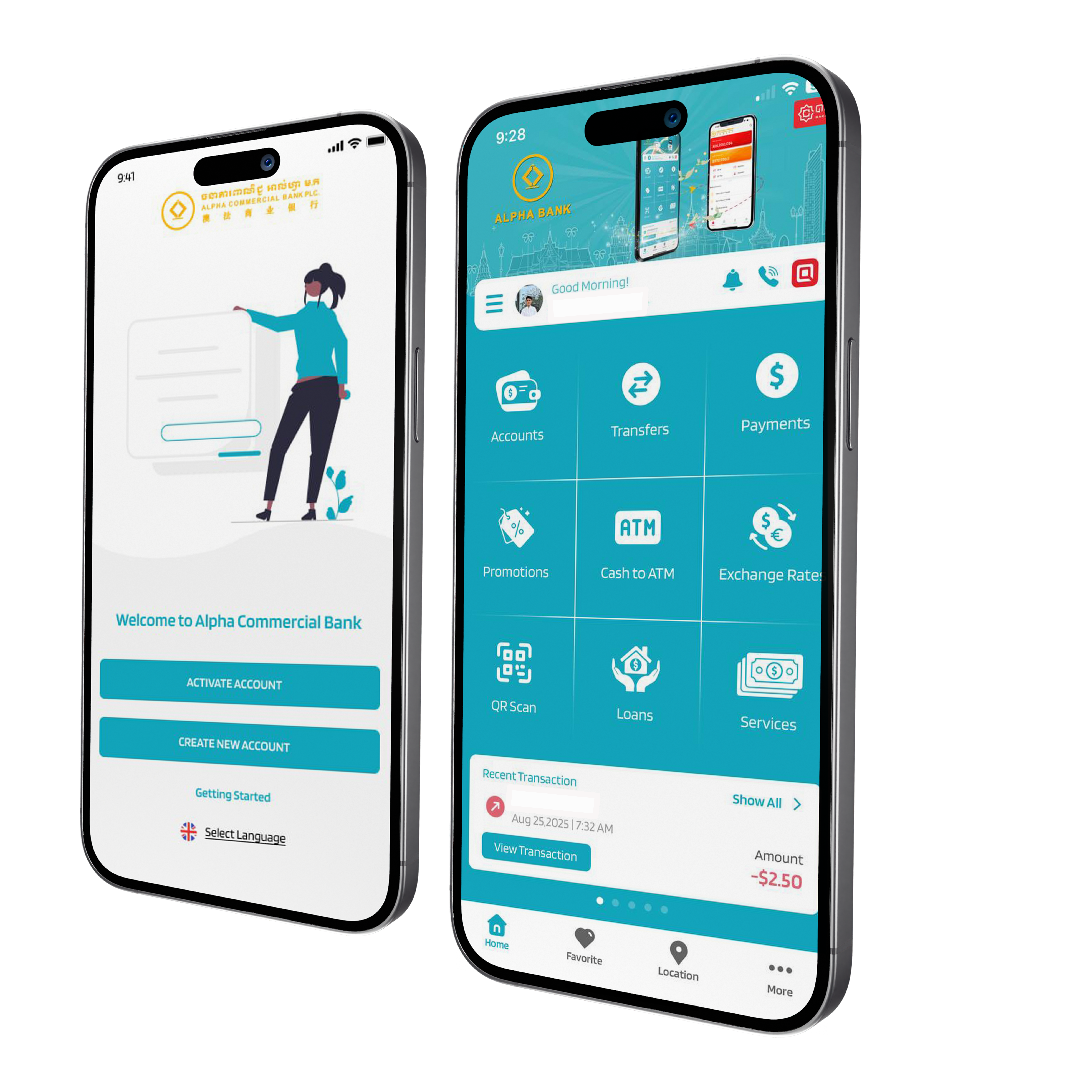 Alpha Bank App QR Code
